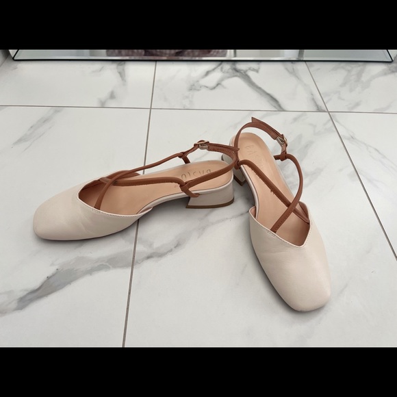 Basto Slingback Heeled Sandals - Picture 1 of 4